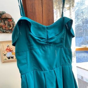 Cute summer open back party dress with POCKETS.